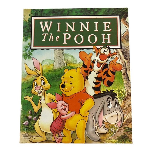 Winnie the Pooh Poster Colorful 8" x 10" Eeyore Tigger Piglet Pooh Bear Rabbit - Picture 2 of 6